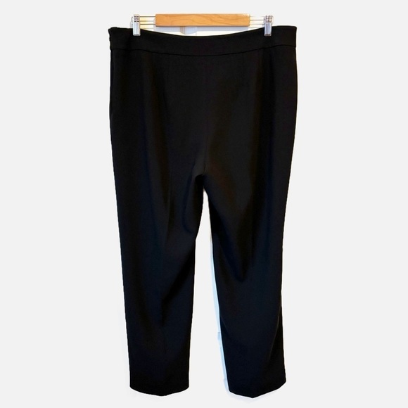 Talbots Black Dressy Side Zip Black Lined Dress Pants Women’s Size 14 - Picture 3 of 9